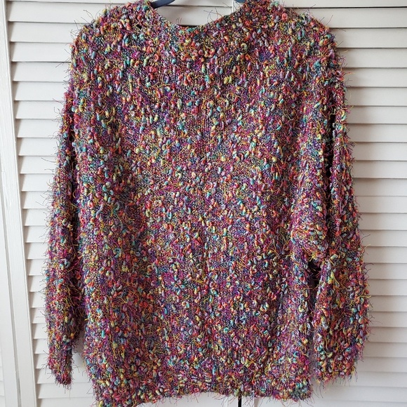 XL antique multicolored sweater - Picture 4 of 5